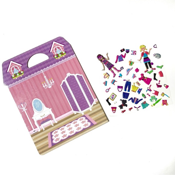 Melissa & Doug Puffy Sticker Activity Book - Dress Up - Picture 5 of 6